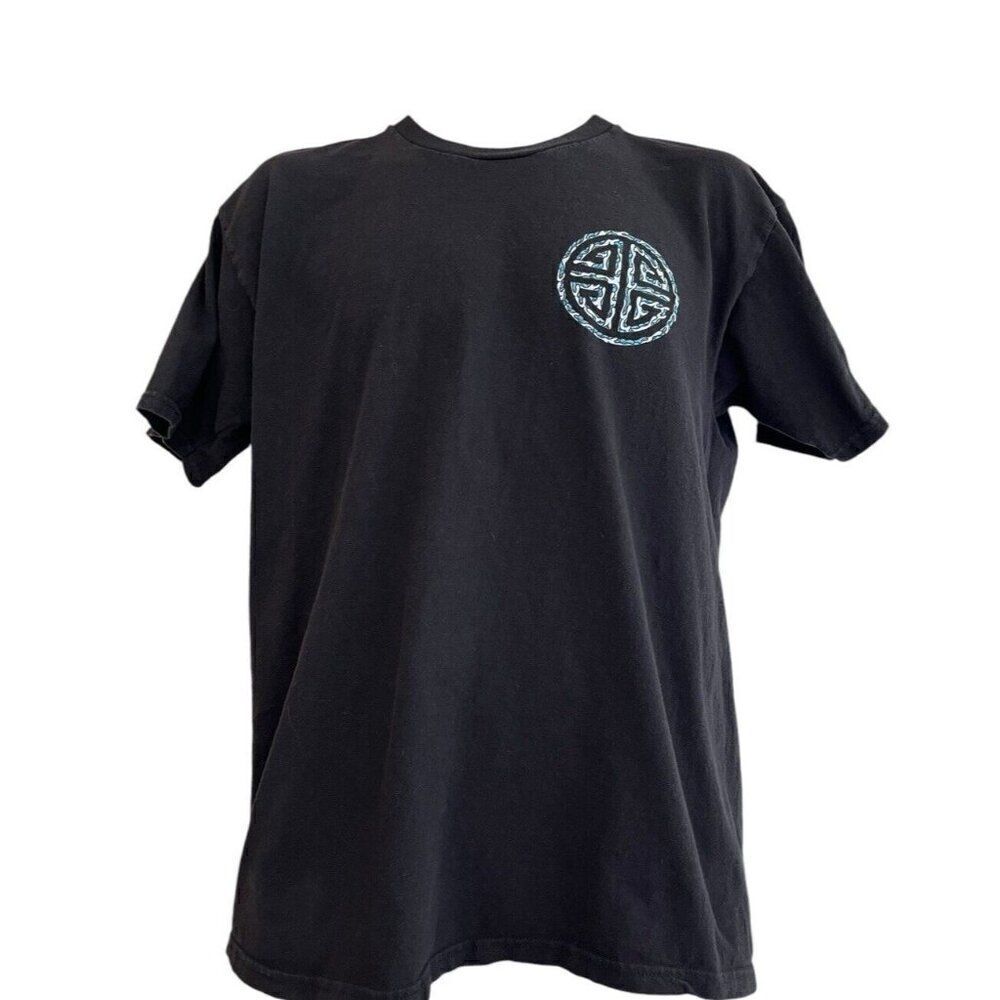 EMPIRE Men's Large Black Short Sleeve T-Shirt Celtic by Aaron Kai